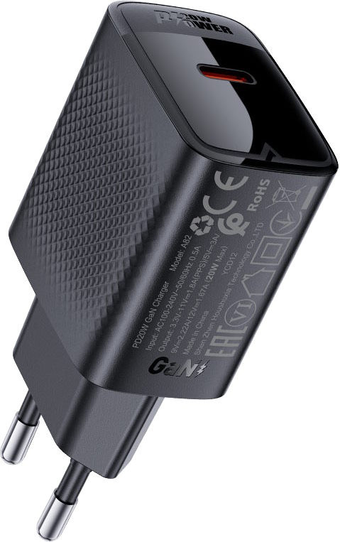 Зарядний пристрій Acefast A82 PD20W GaN
