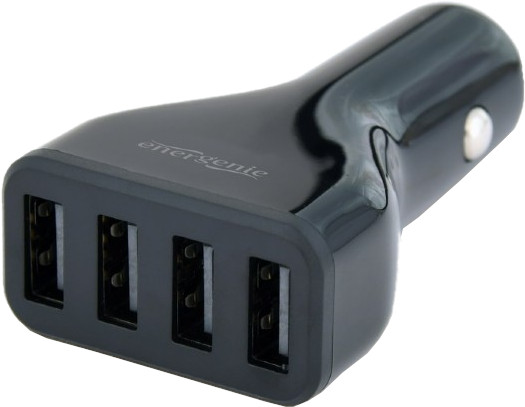 Зарядное устройство EnerGenie EG-U4C4A-CAR-01