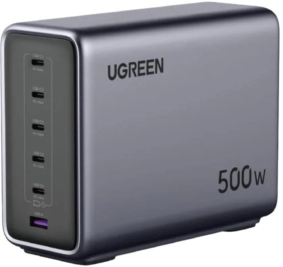 Зарядний пристрій Ugreen Nexode 500W Desktop Charger