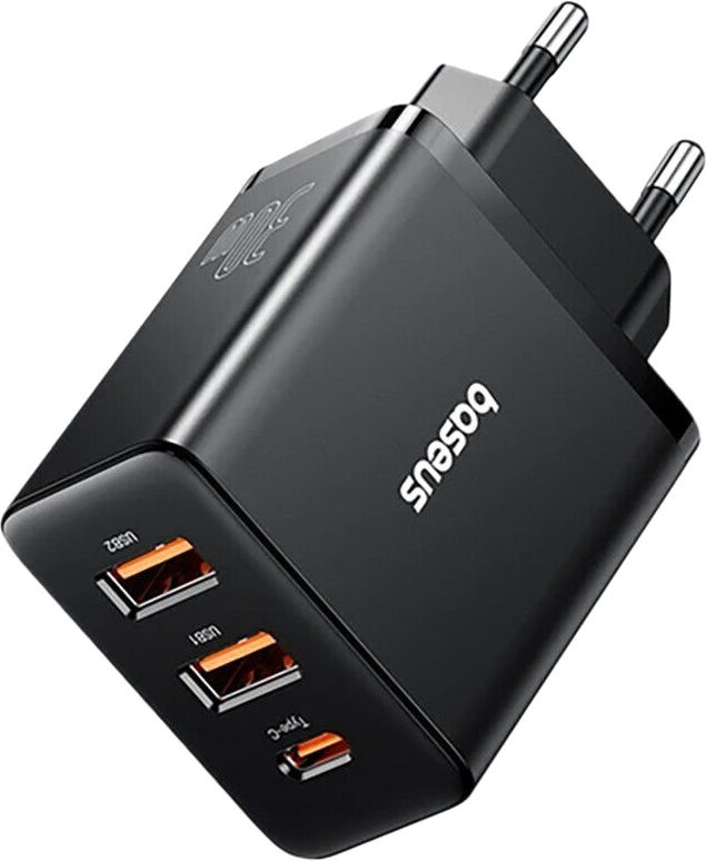 Зарядное устройство BASEUS Cube Fast Charger 2UC 30W