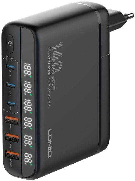 Зарядное устройство LDNIO A6140C