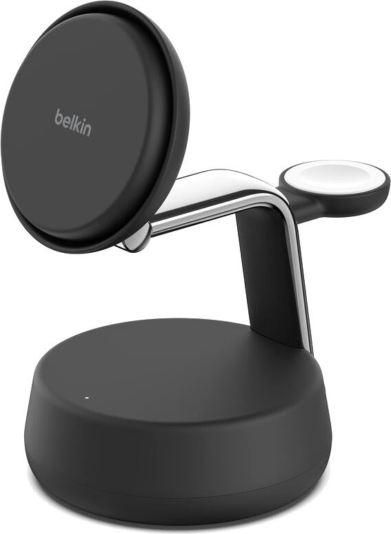 Зарядное устройство Belkin UltraCharge Pro 3-in-1 Magnetic Charging Dock Qi2 25W