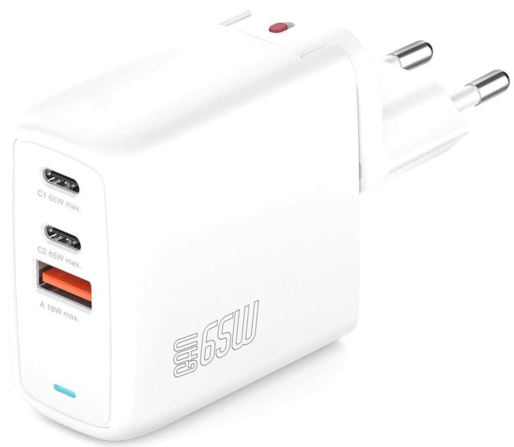 Зарядное устройство 4smarts GaN Flex 65W
