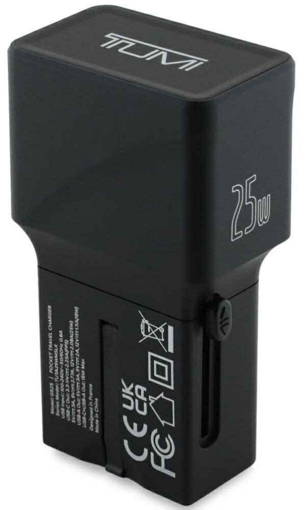 Зарядний пристрій Tumi Travel Adapter 25W