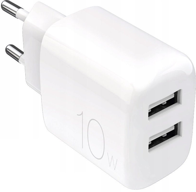 Зарядний пристрій PURO Prolite 10W 2xUSB-A