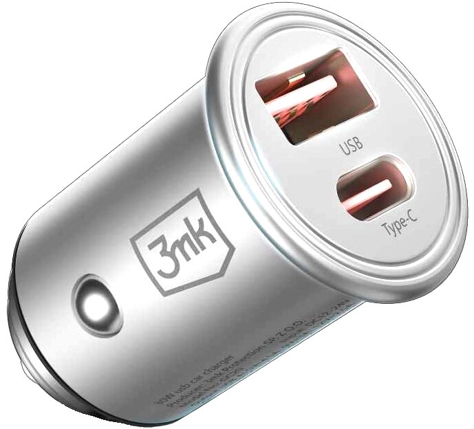 Зарядное устройство 3MK Hyper Car Charger 45W