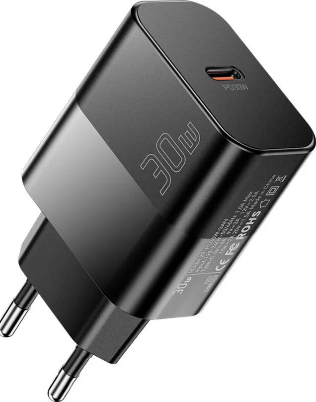 Зарядний пристрій Essager GaN PD30W Travel Charger