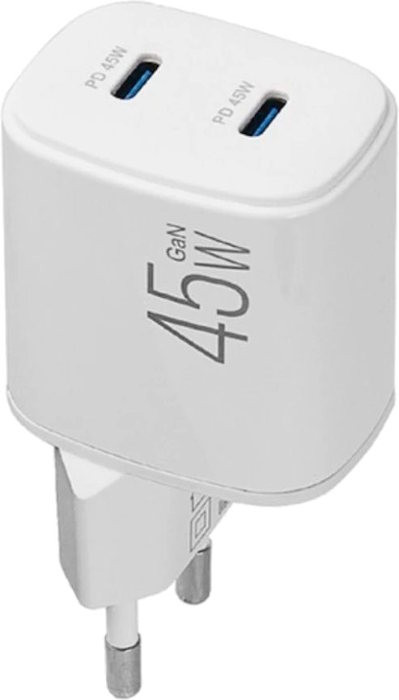 Зарядний пристрій Brevia ePowerGaN PD45W