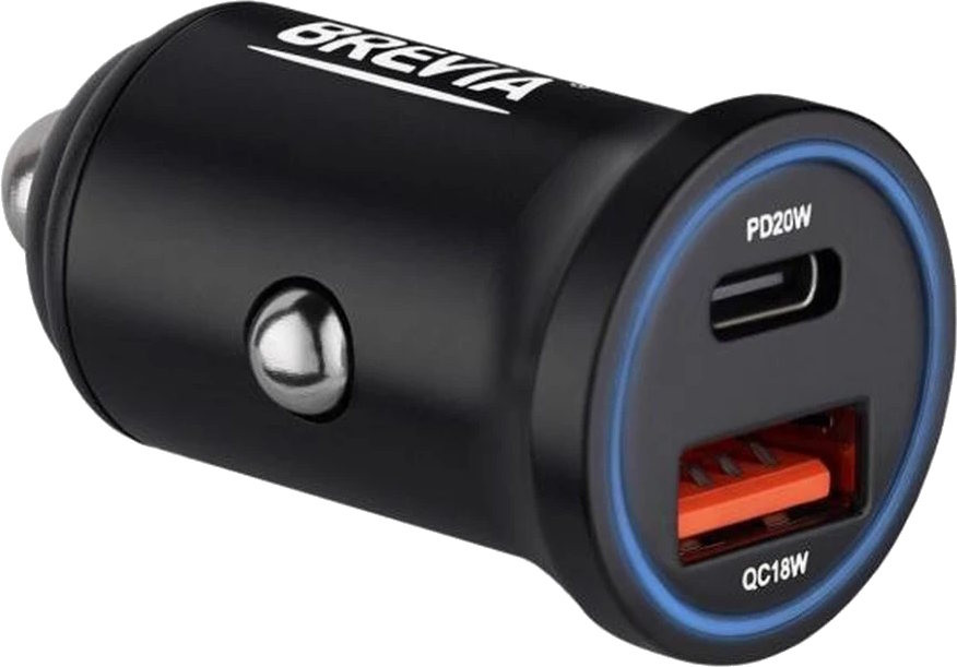 Зарядное устройство Brevia ePower DualChargeLED 38W