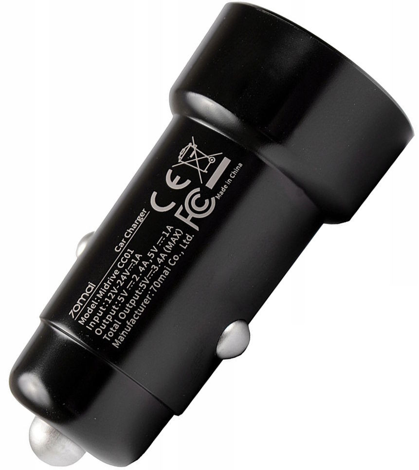 Зарядное устройство 70mai Car Charger 2xUSB