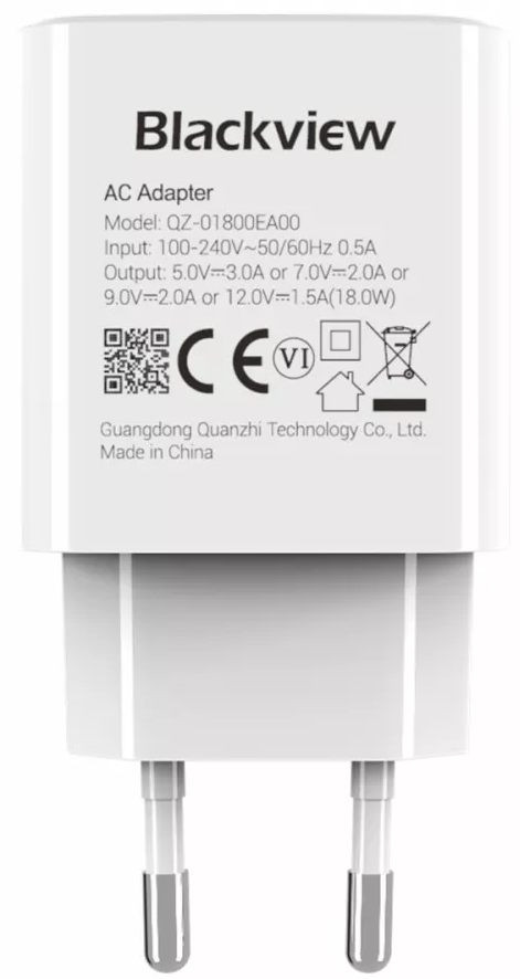 Зарядное устройство Blackview AC Adapter 18W
