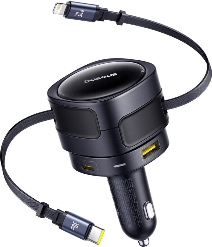 Зарядное устройство BASEUS Enjoyment Max Car Charger LC 90W