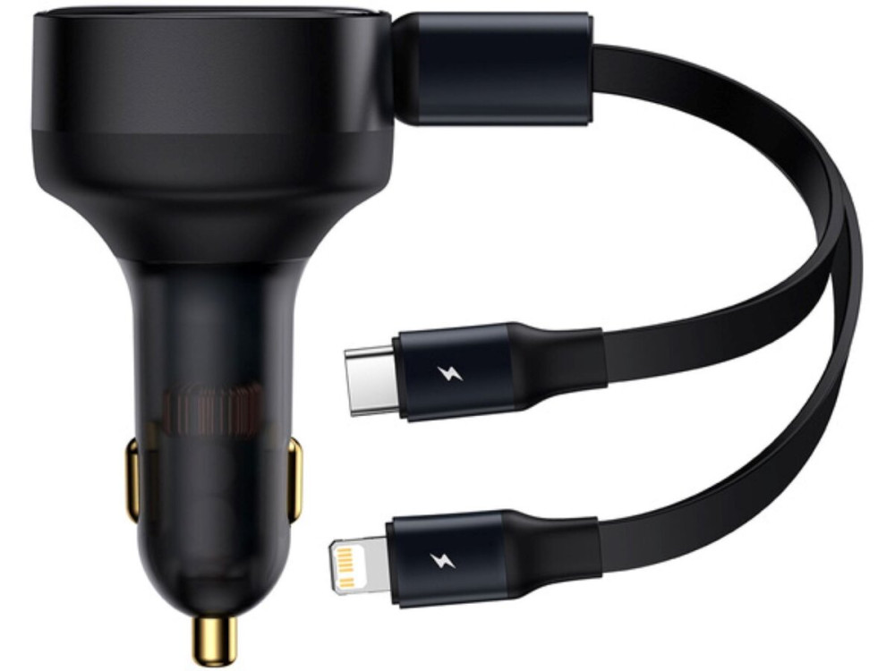 Зарядное устройство BASEUS Enjoyment Retractable