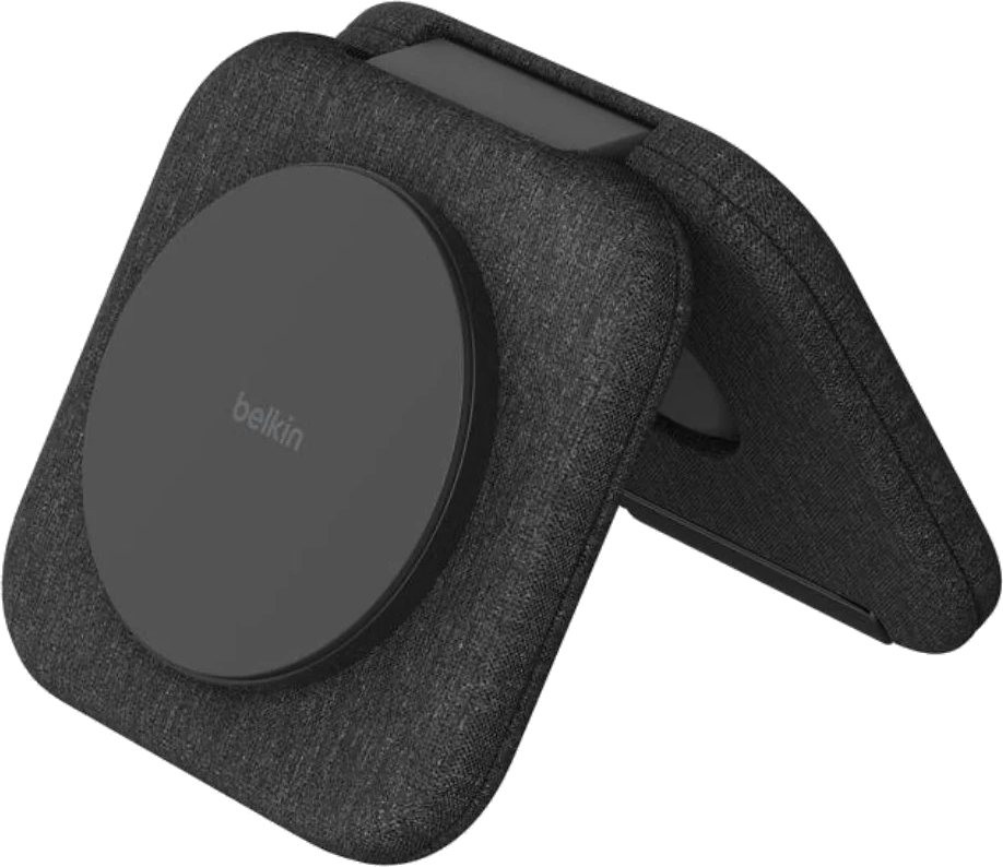 Зарядное устройство Belkin BoostCharge Pro 2in1 Travel Pad Qi2 15W