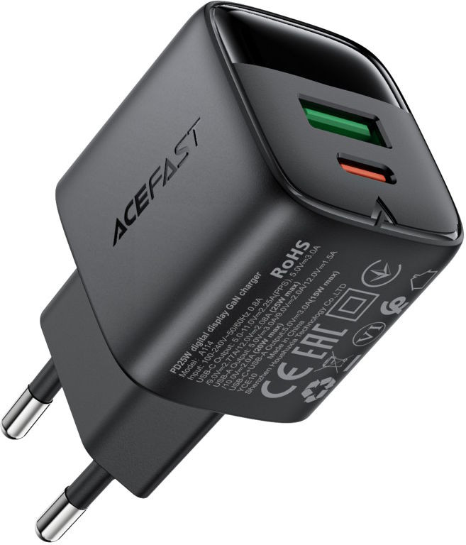 Зарядное устройство Acefast A114 PD25W GaN