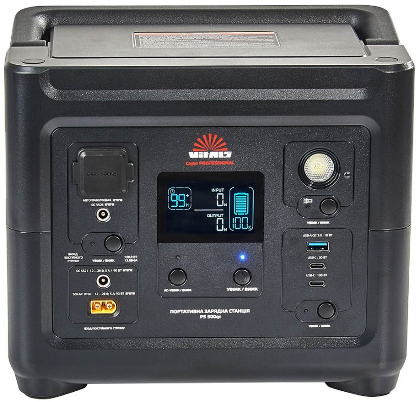 Зарядная станция Vitals PS 500QC