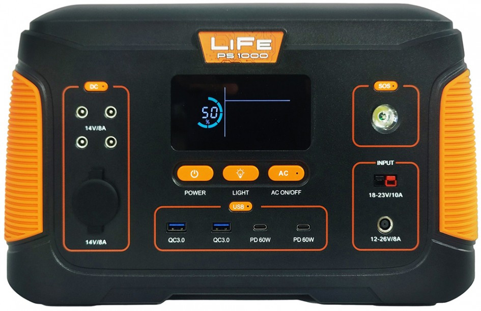 Зарядная станция Lifecell PS 1000