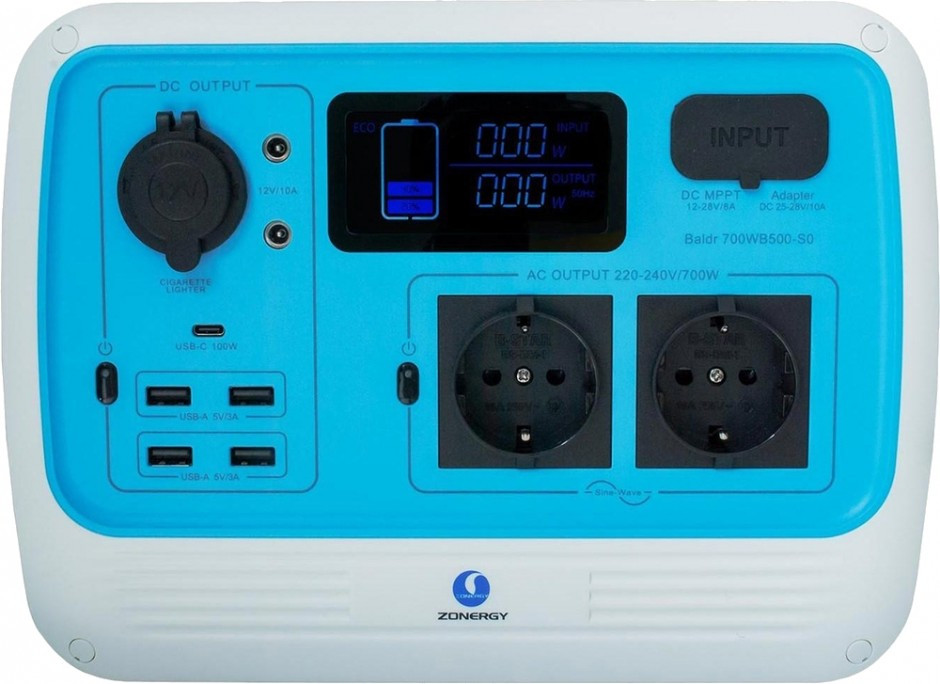 Зарядная станция Zonergy Baldr 700WB500-S0