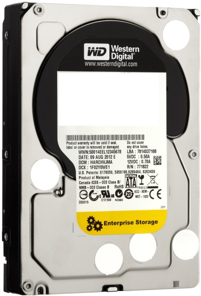 Жорсткий диск WD RE WD2004FBYZ 2 ТБ кэш 128/SATA