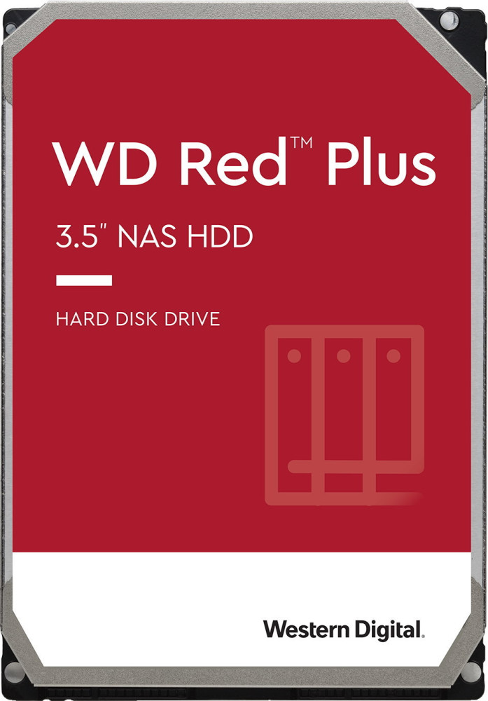Жорсткий диск WD Red Plus WD60EFZX 6 ТБ 128/5400