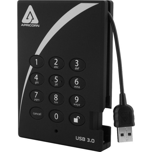 Жорсткий диск Apricorn Aegis Padlock Encrypted A25-3PL256-500 500 ГБ