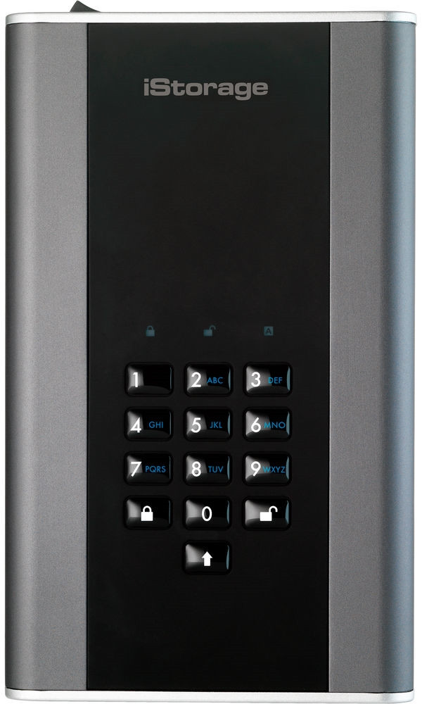 Жорсткий диск iStorage DiskAshur DT2 IS-DT2-256-4000-C-G 4 ТБ