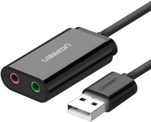 Звуковая карта Ugreen USB 2.0 Sound Card