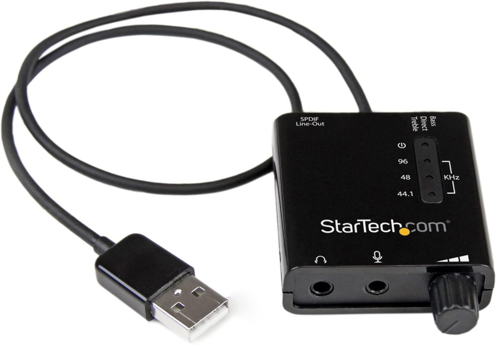 Звуковая карта Startech.com ICUSBAUDIO2D