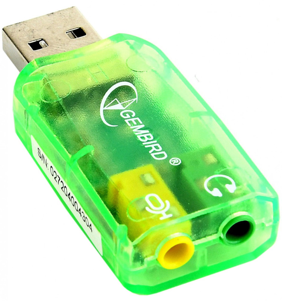 Звуковая карта Gembird SC-USB-01